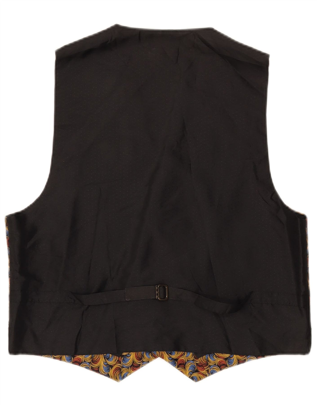 Vintage muški prsluk srednje raznobojne pejsli svile