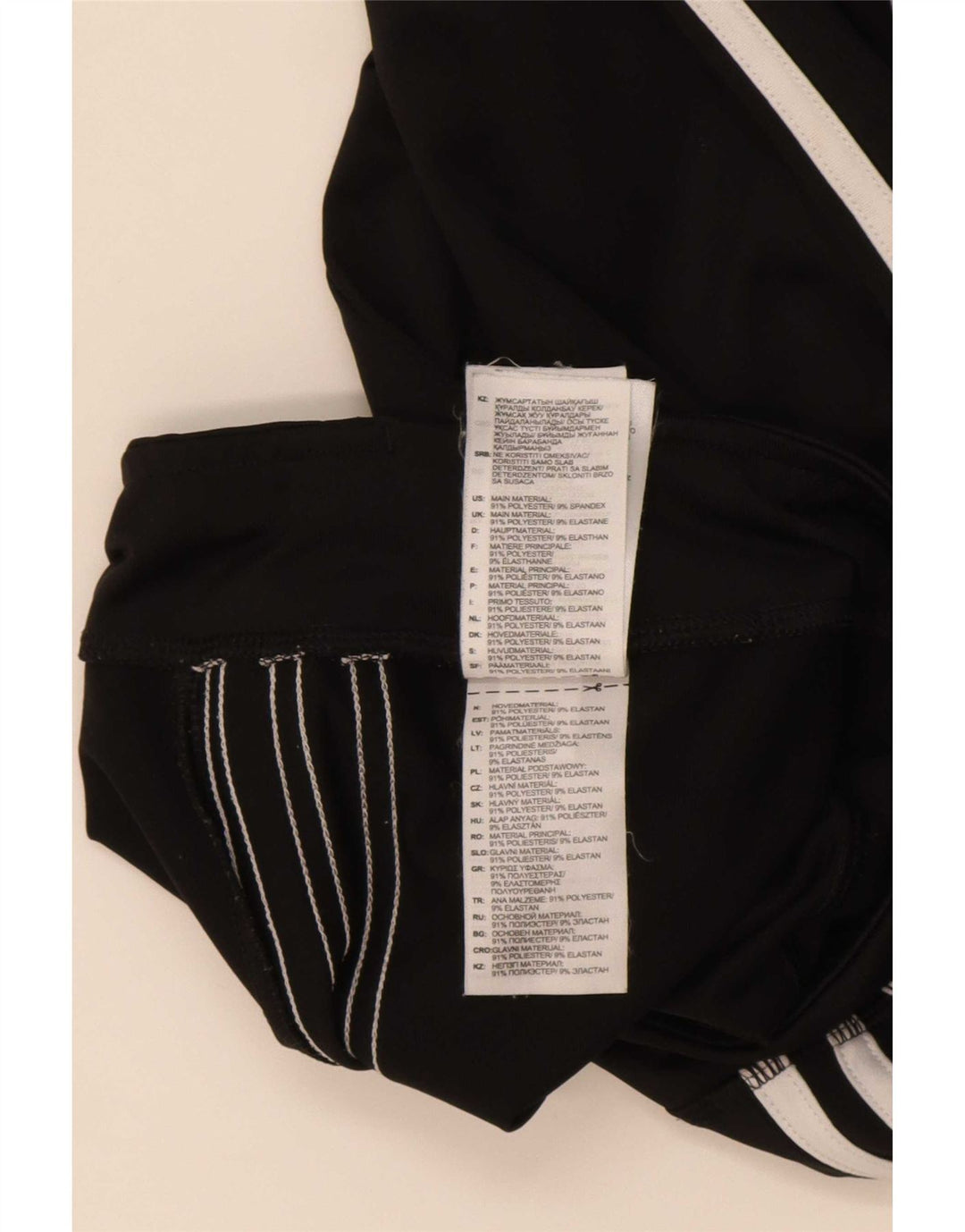 Adidas Climalite tajice za djevojčice 9-10 godina crne poliesterske