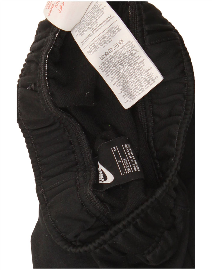 NIKE Trenirka za dječake Hlače za trčanje 8-9 godina male crne poliesterske