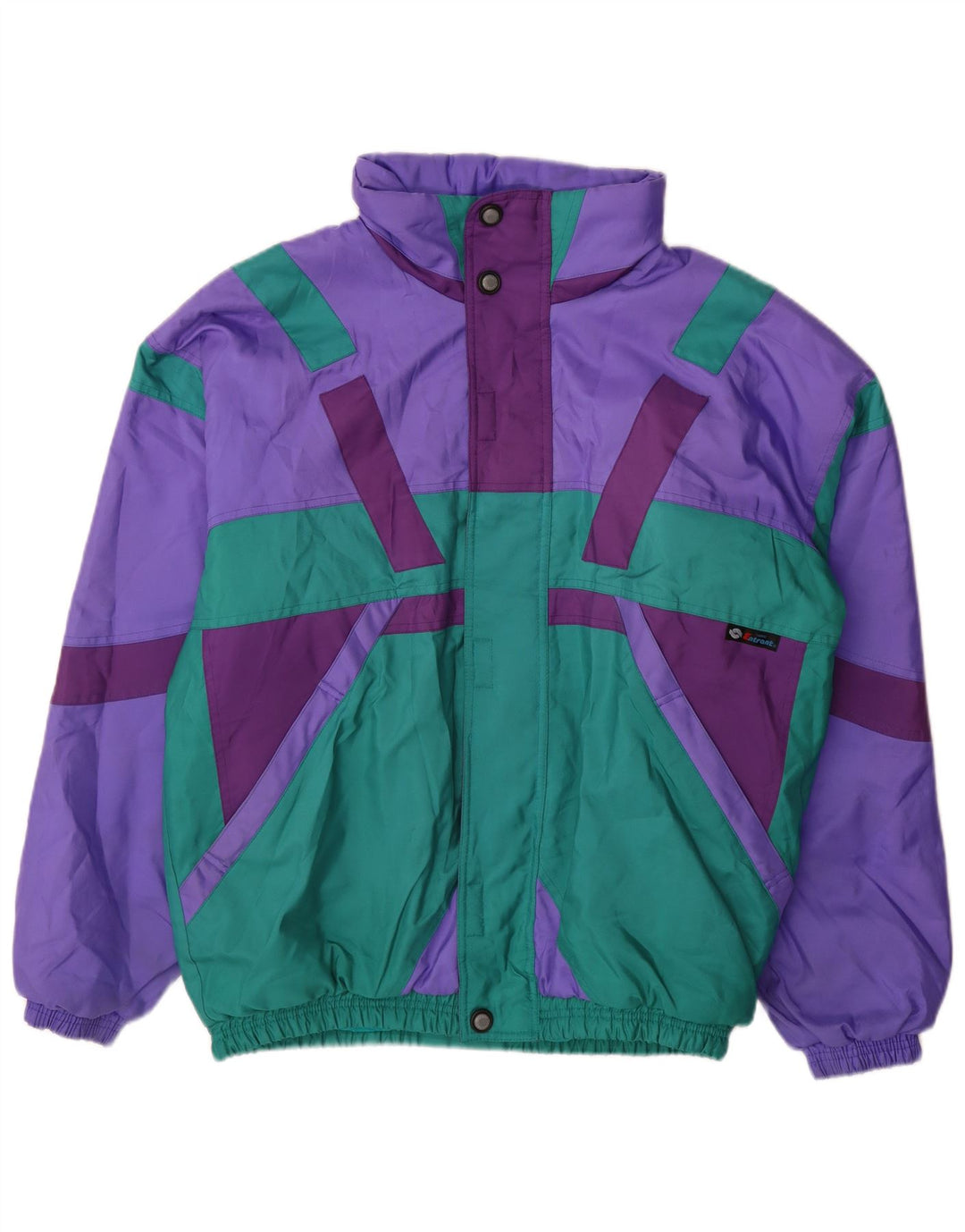 Sergio Tacchini Muška Ski Jakna UK 42 XL Ljubičasta Kockasta, Poliester