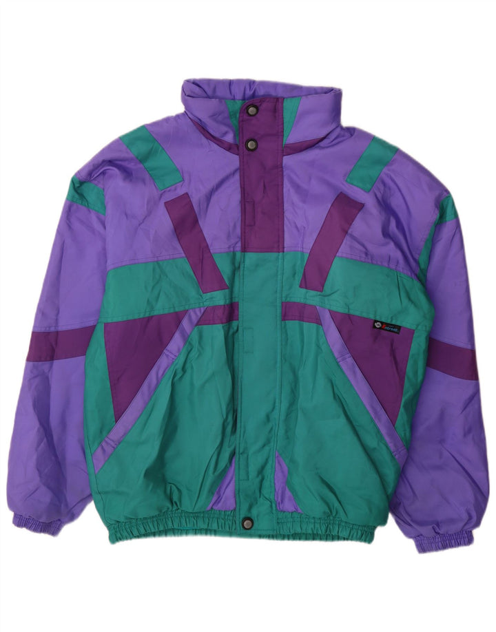Sergio Tacchini Muška Ski Jakna UK 42 XL Ljubičasta Kockasta, Poliester