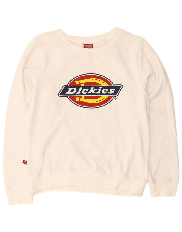Dickies majica s grafičkim motivima za dječake 11-12 godina, bijeli pamuk
