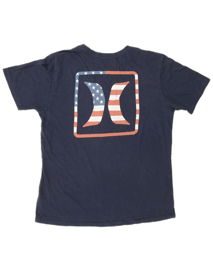 HURLEY Muška majica kratkih rukava s grafičkim motivima srednje tamnoplavi pamuk