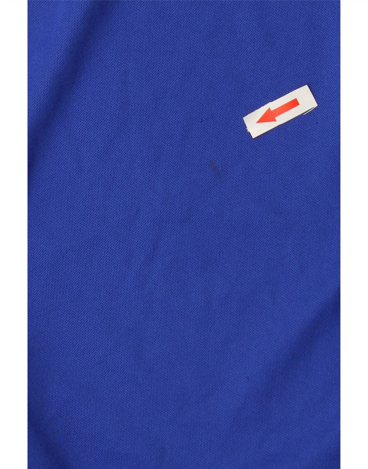 Adidas muška Climalite majica kratkih rukava Medium Blue Colourblock Poliester