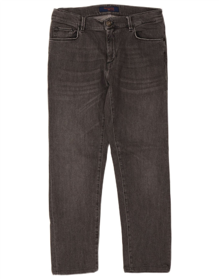 TRUSSARDI muške ravne traperice W30 L27 sive