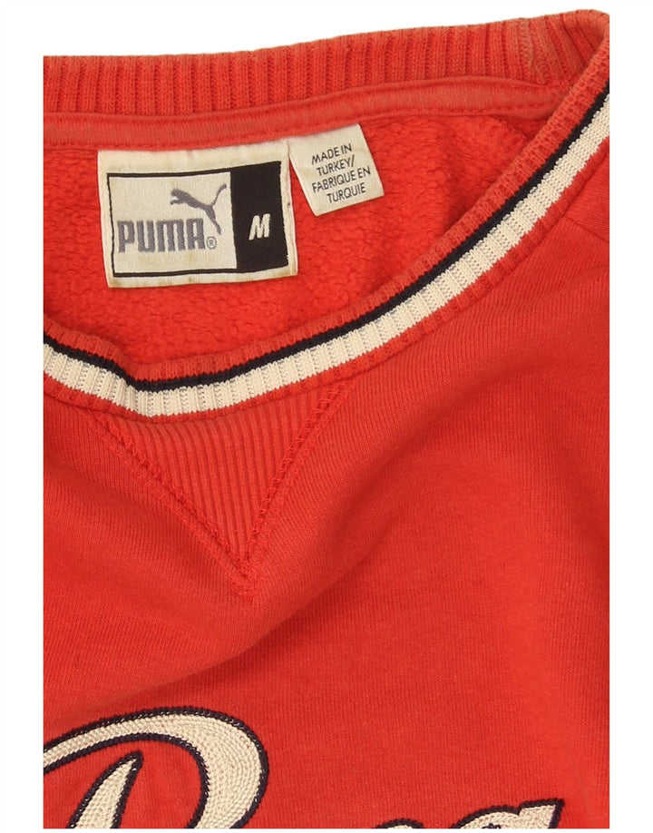 Puma muška trenirka s grafičkim motivima, srednji crveni pamuk