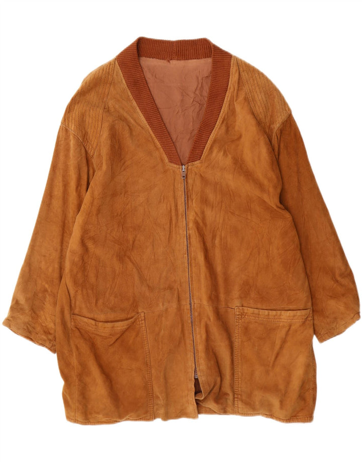 Vintage muška antilop jakna UK 40 velika smeđa