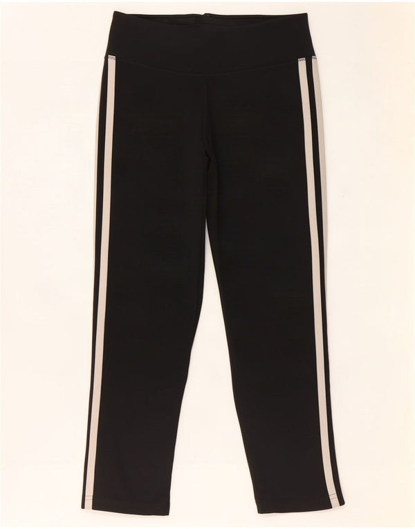 Adidas ženske Climalite Capri tajice UK 8/10 male crne poliesterske