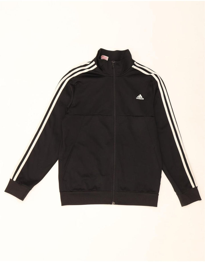 Adidas Boys Aeroready Gornja jakna za trenirku 13-14 godina crna poliester