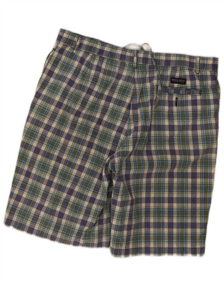 Woolrich Mens Regular Chino kratke hlače W38 XL Šareni karirani pamuk