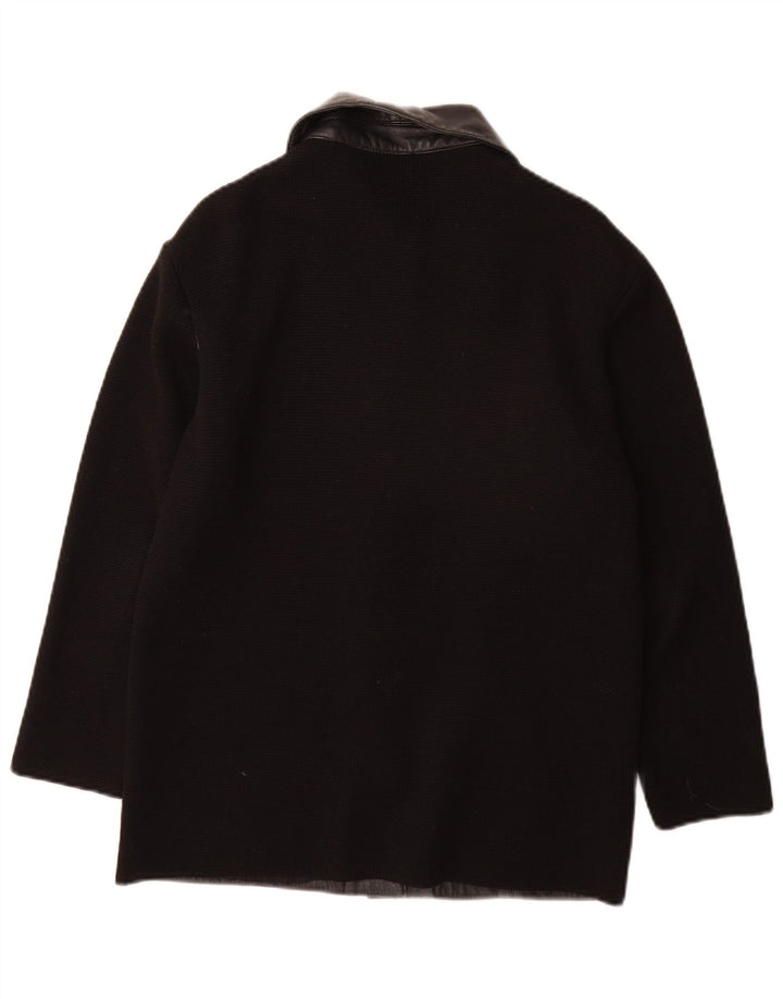 Premode ženska kožna jakna UK 12 srednje crna koža