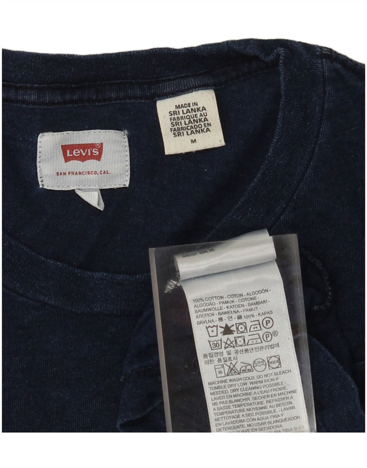 Levi's muška majica kratkih rukava srednje tamnoplavi pamuk