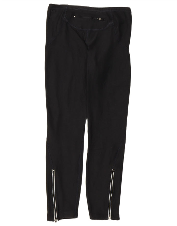 Nike ženske kratke tajice UK 10/12 srednje crne poliesterske sportske