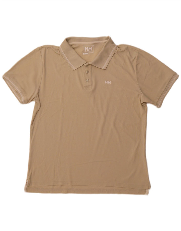 HELLY HANSEN Muška polo majica velika bež poliamid