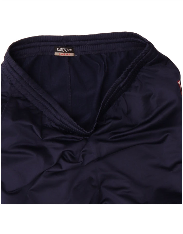 Kappa muške hlače s trenirkom Graphic Large tamnoplave