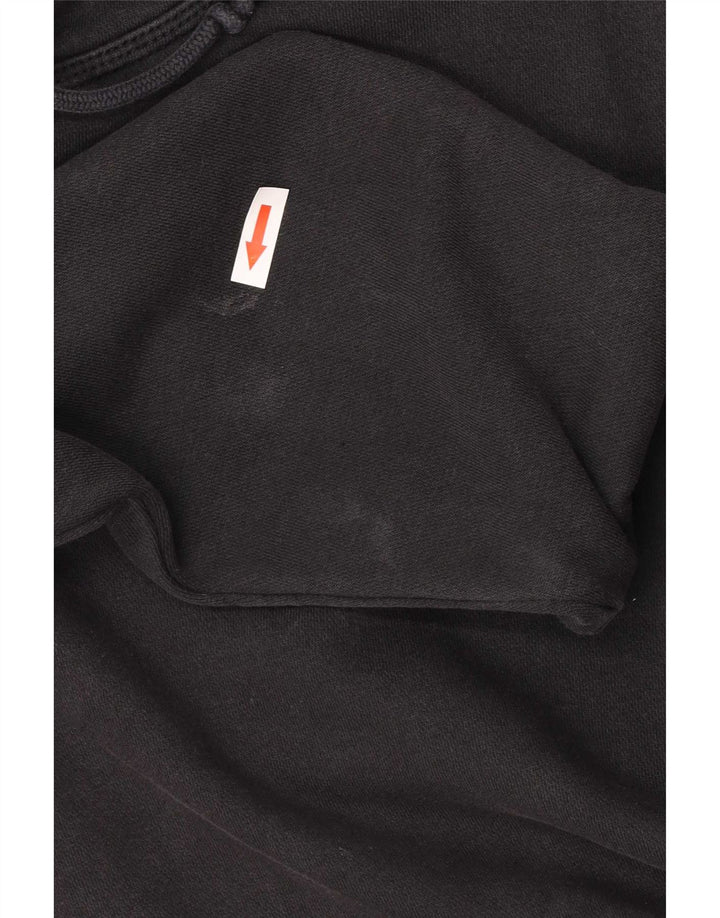 Nike muška majica s kapuljačom Srednje crni pamuk