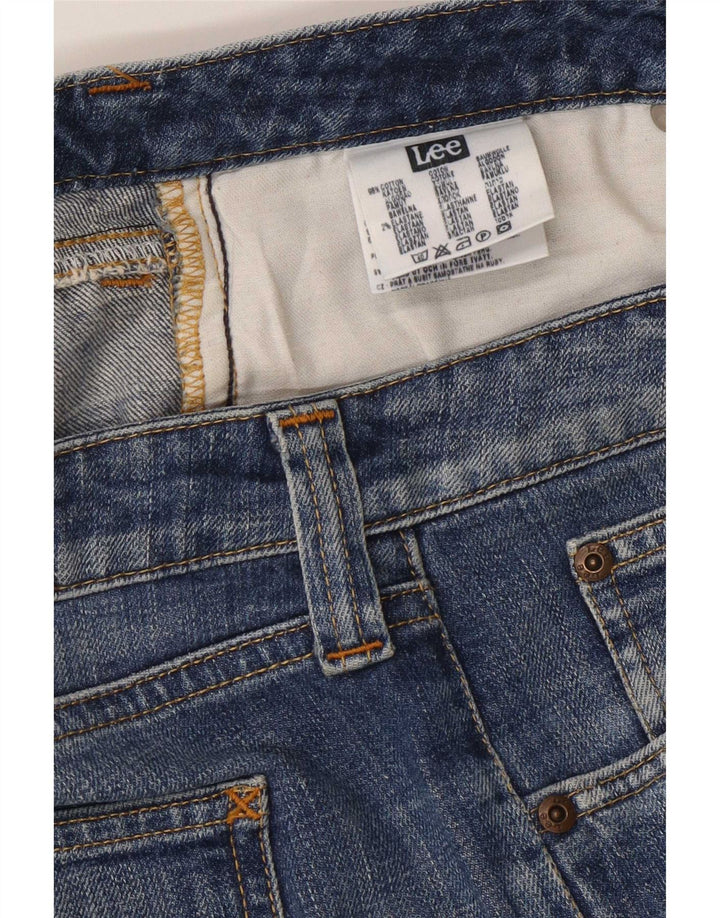 Lee ženske traperice Jinx Bootcut W33 L33 plavi pamuk