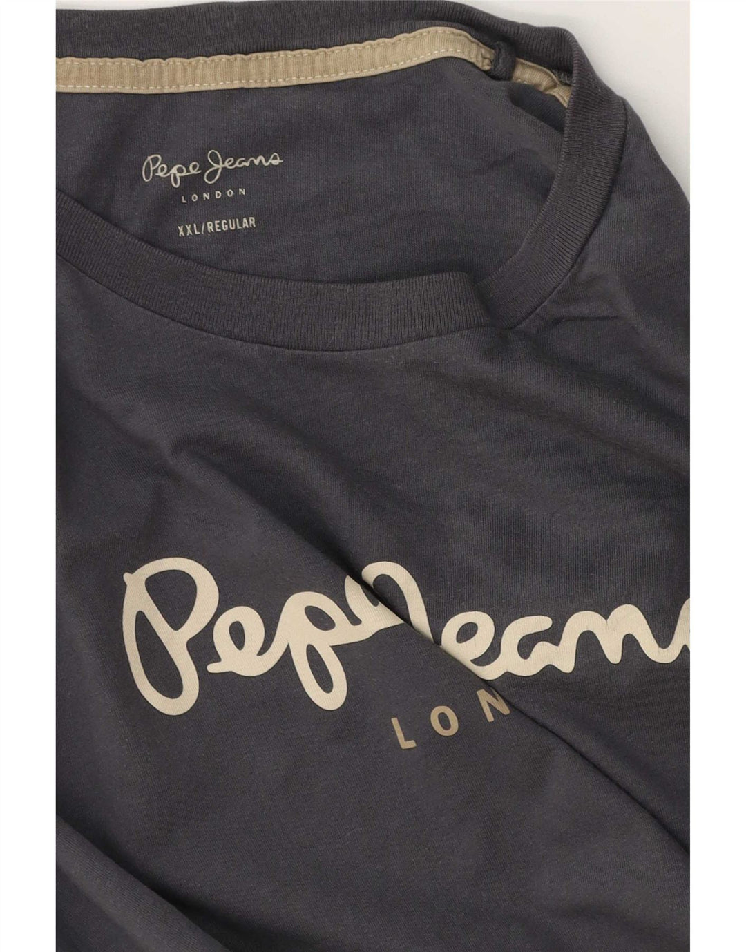 PEPE Jeans Muška majica kratkih rukava Regular Graphic Top 2XL siva