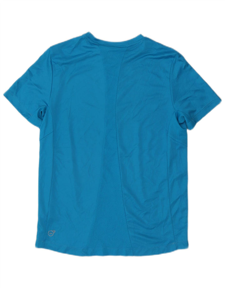 Puma Boys Graphic T-Shirt Top 15-16 Years Blue Poliester