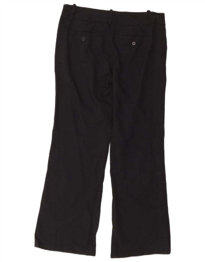 Zara ženske chino hlače s bootcutom EU 40 srednje W30 L28 crni poliester