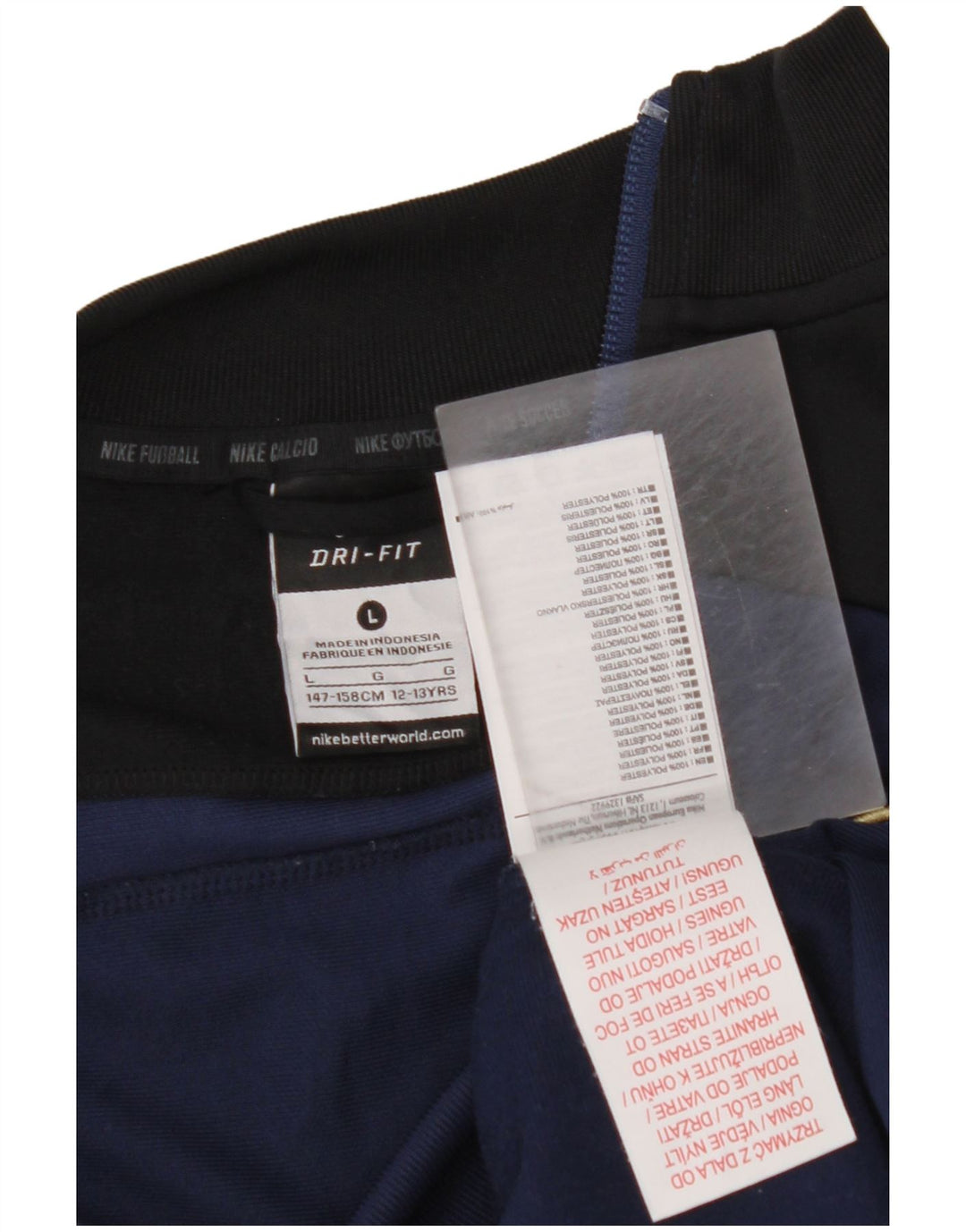 NIKE Boys Real Madrid Trenirka Gornja jakna 12-13 godina Large tamnoplava