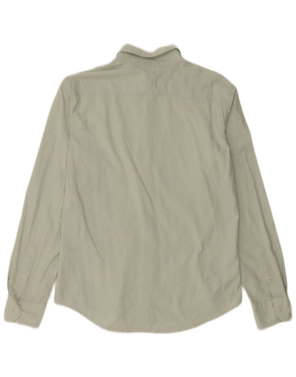 Levi's muška uska košulja srednje zelene boje pamuka