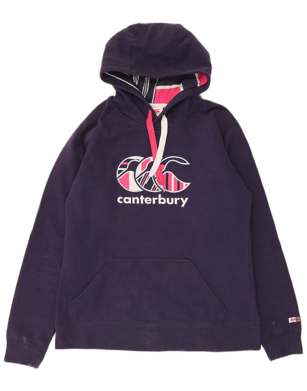 Ženska majica s kapuljačom Canterbury Uglies Graphic UK 12 Srednje tamnoplava