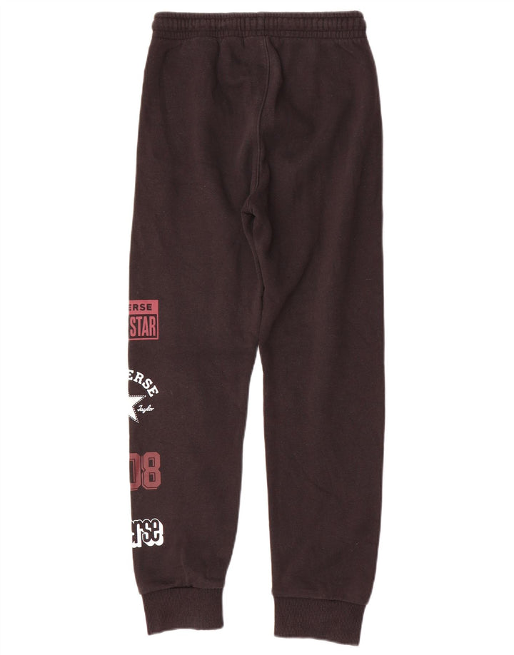 Converse Boys Graphic Trenirka Hlače Joggers 10-11 Years Medium Black