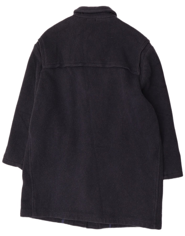 Lebole muški široki duffle kaput UK 42 XL tamnoplavi