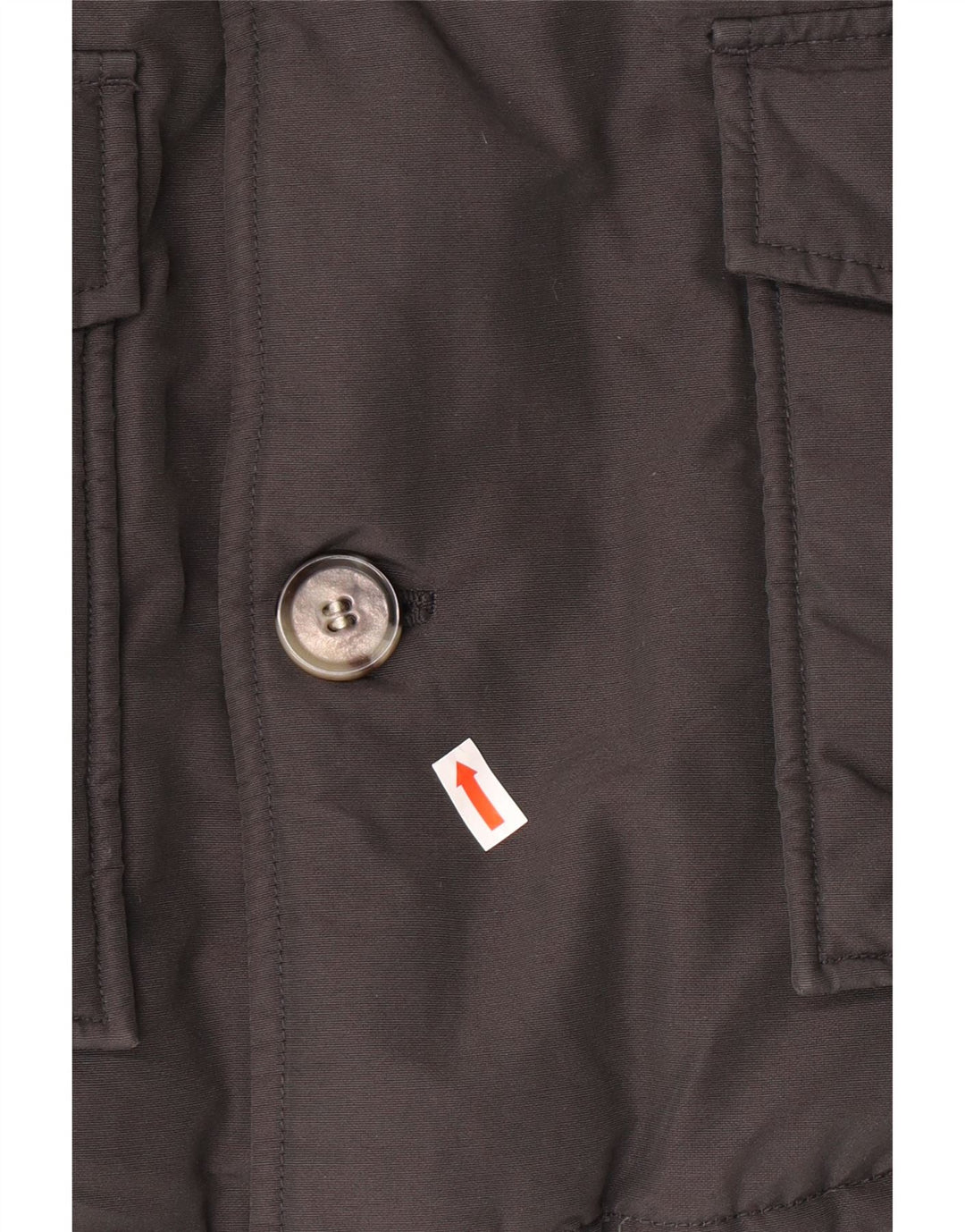 WOOLRICH Dječački podstavljeni kaput s kapuljačom 9-10 godina Crni pamuk