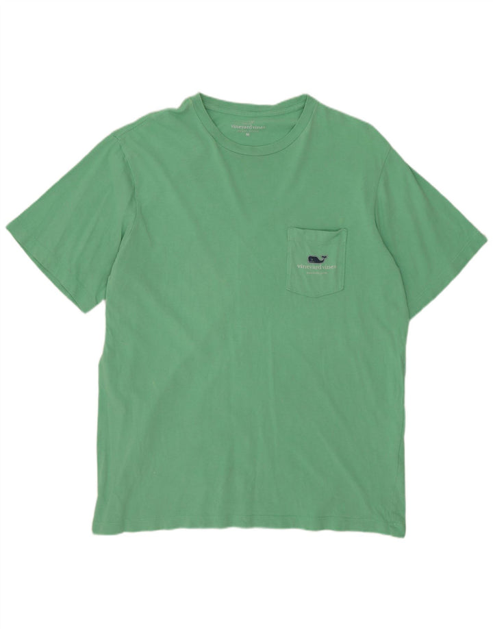 VINEYARD VINES Muška majica kratkih rukava srednje veličine tirkizno plava