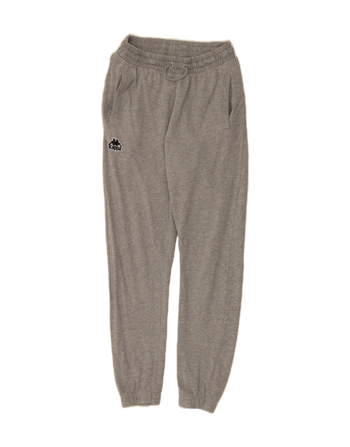 KAPPA Mens Tracksuit Trousers Joggers Small  Grey Cotton Vintage Kappa and Second-Hand Kappa from Messina Hembry 