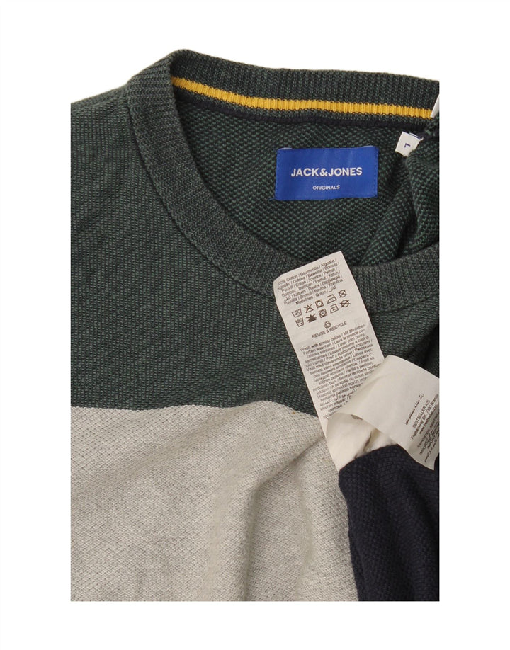 Jack & Jones muška majica s velikim raznobojnim prugama dugih rukava