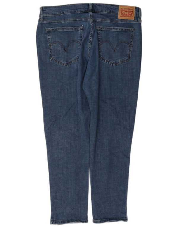 Levi's ženske Boyfriend uske traperice W31 L27 plavi pamuk
