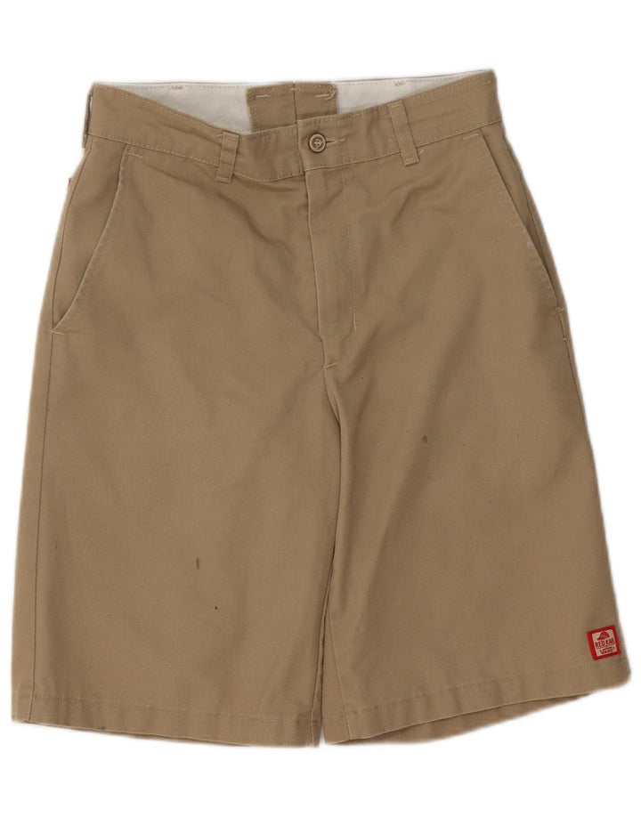 Vans muške kratke chino hlače s crvenom kapom W28 mali kaki poliester
