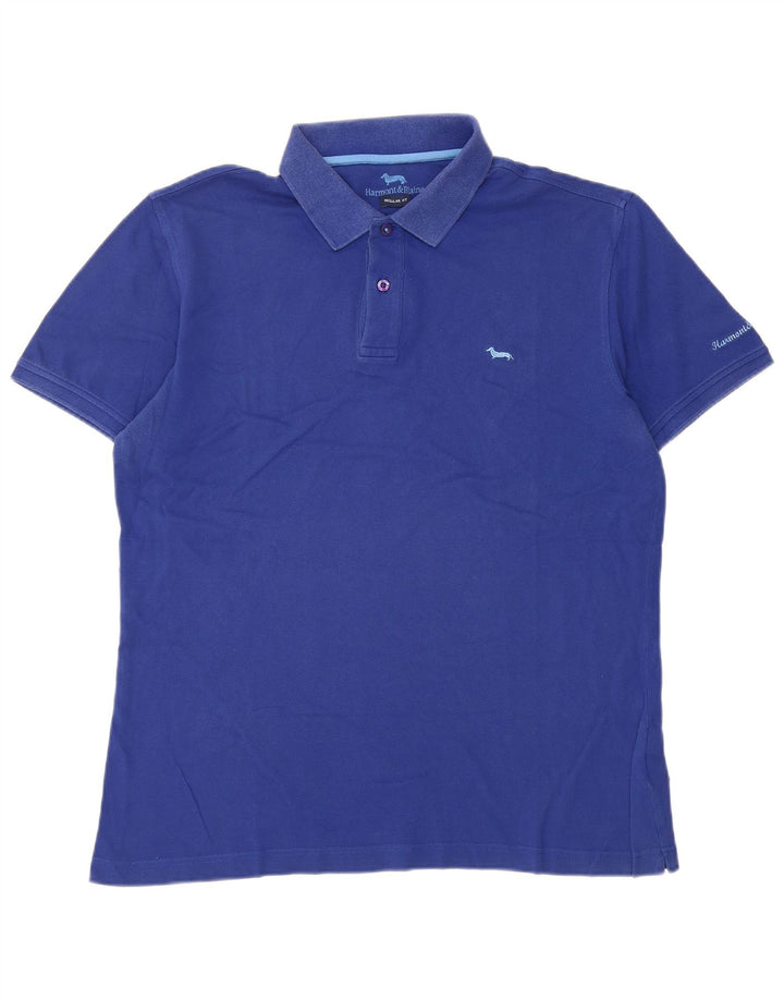 Harmont & Blaine velika plava muška polo majica standardnog kroja