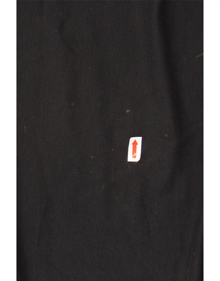 CALVIN KLEIN Muška polo majica Velika crna pamučna majica