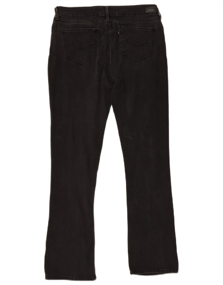 Levi's ženske traperice s čizmama na tajice W32 L32 crni pamuk