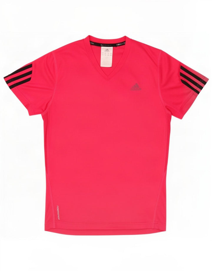 Adidas ženska majica kratkih rukava Climacool UK 12 srednje ružičasta poliester