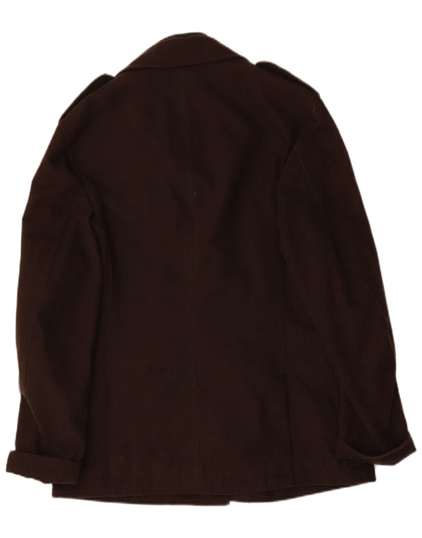 Pirelli Mens Military Jacket IT 50 Large Brown Cotton