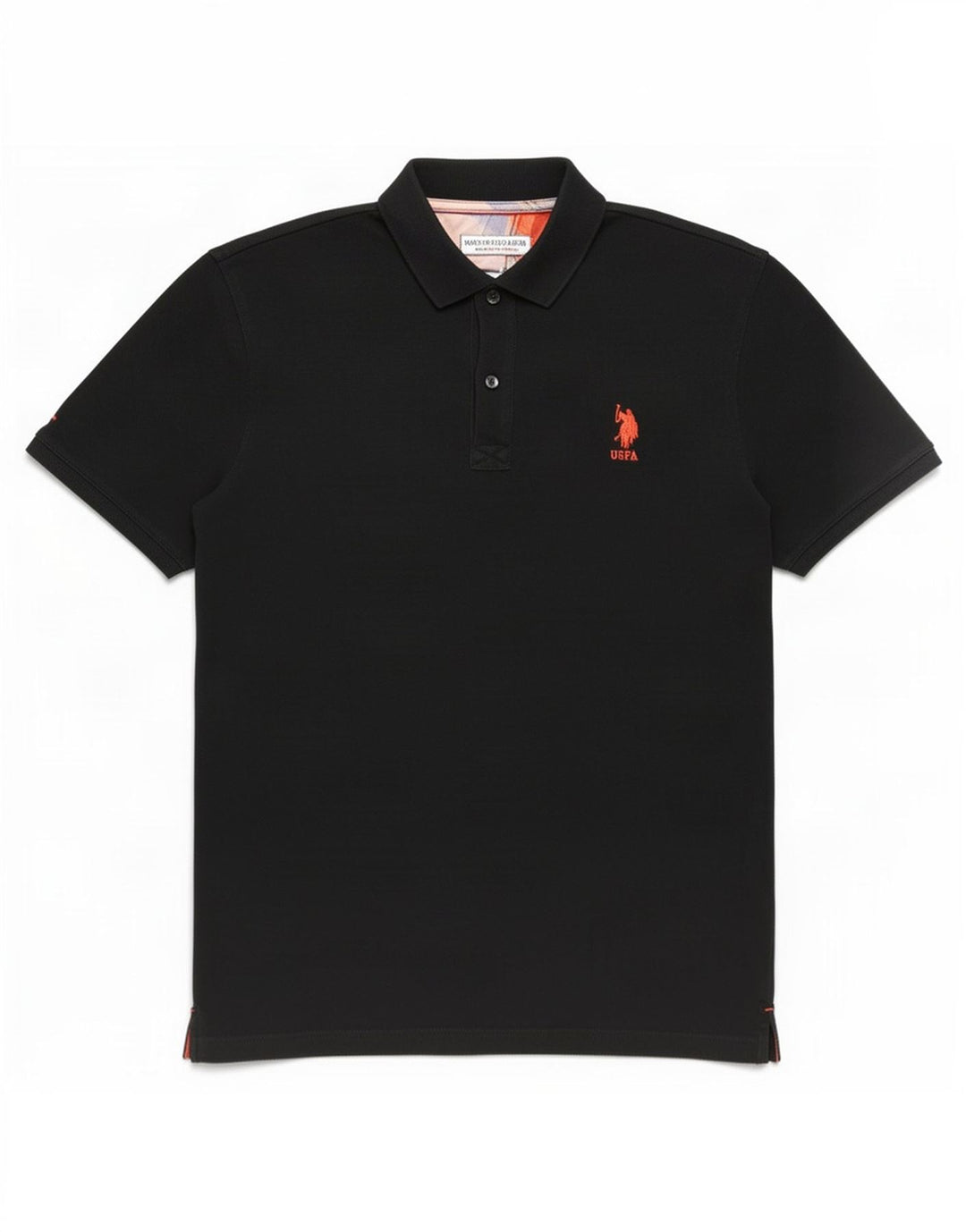U.S. Polo Assn. Muška tanka košulja Srednje crni pamuk