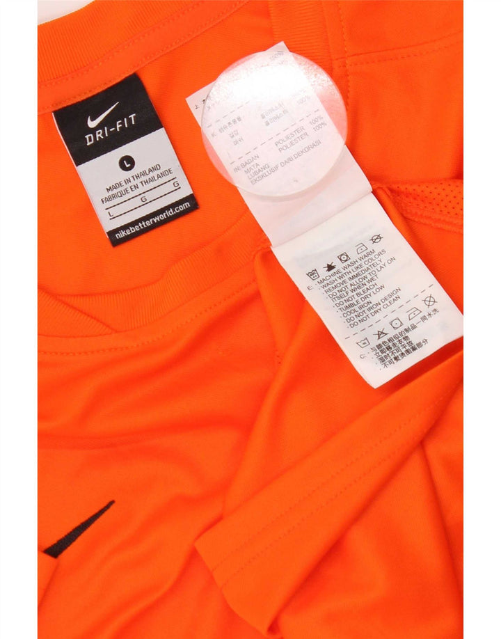 Nike Ženska majica s grafičkim motivima, veliki narančasti poliester