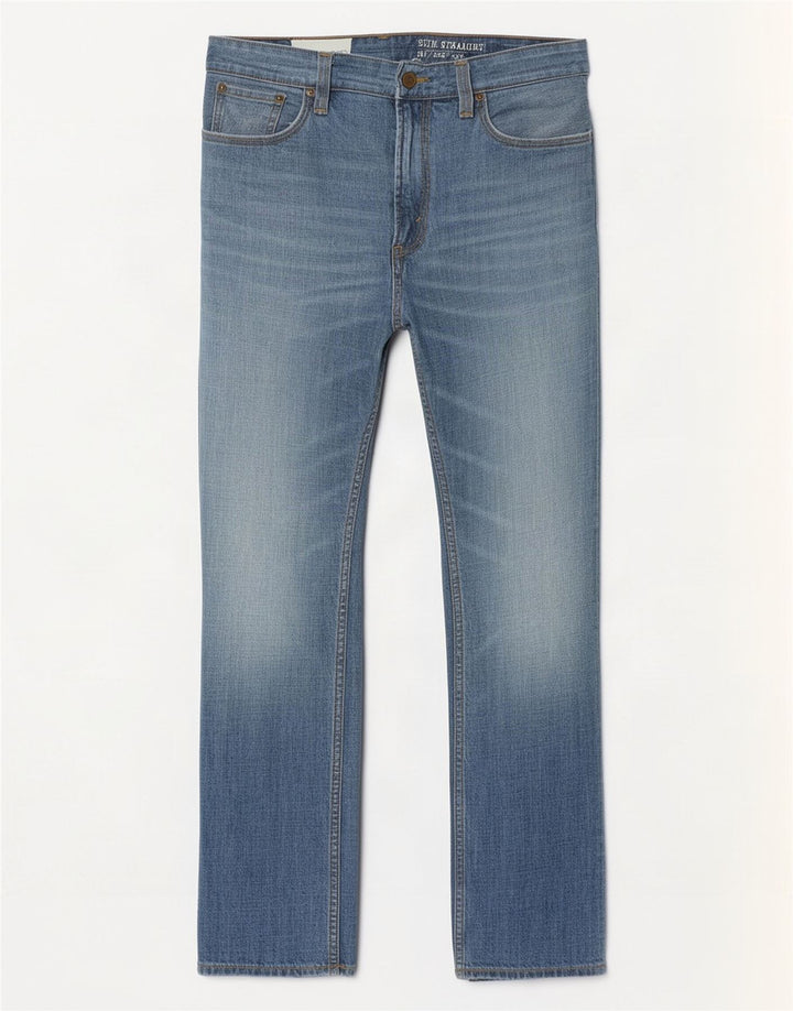 Levi's muške 514 uske ravne traperice W34 L32 plavi pamuk