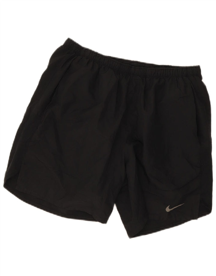 Velike crne muške sportske kratke hlače Dri Fit
