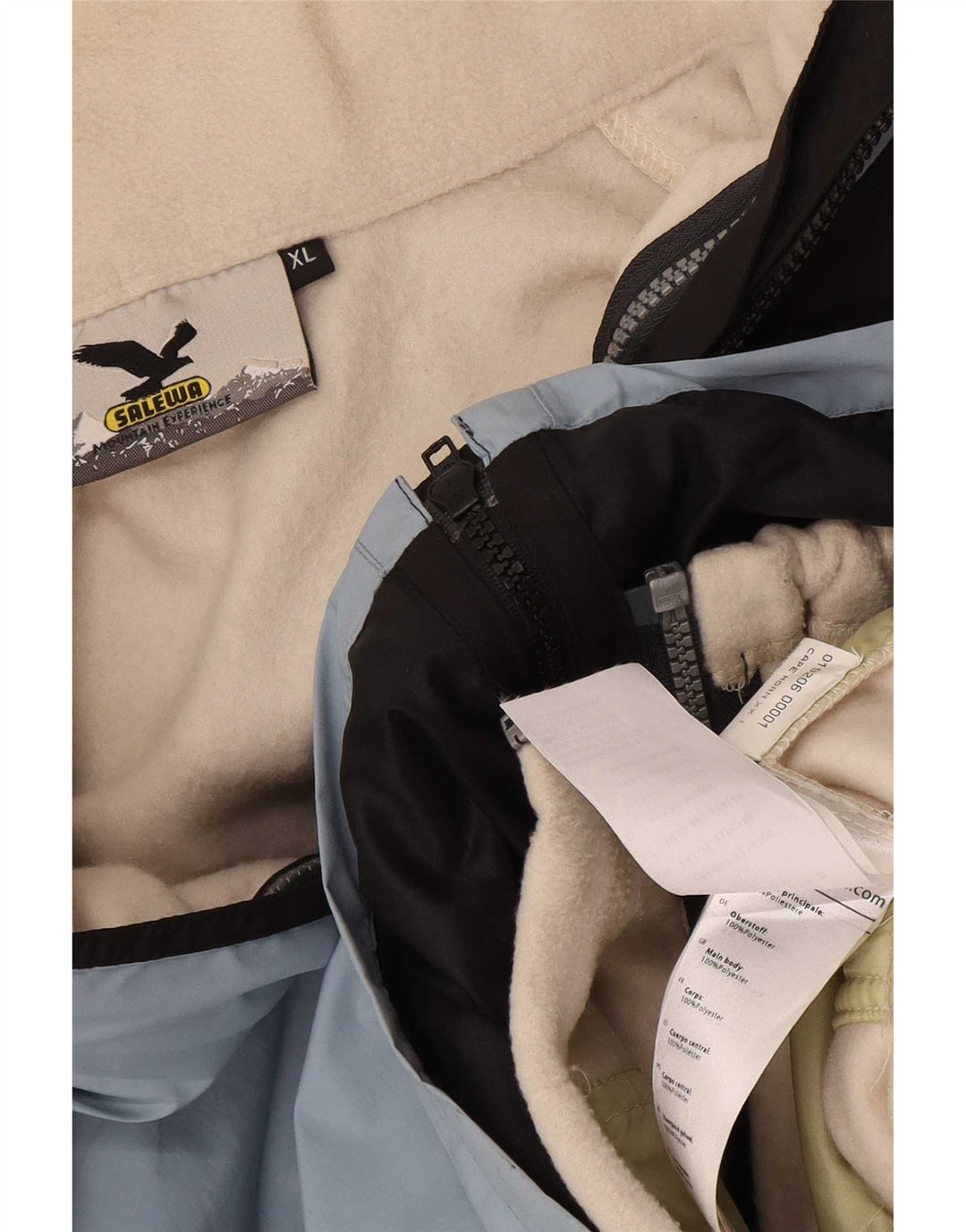 SALEWA muška skijaška jakna UK 42 XL plavi poliester u boji