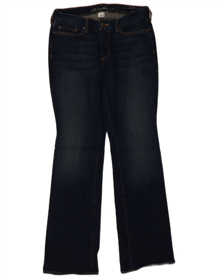 EDDIE BAUER Ženske curvy Bootcut traperice US 8 srednje W34 L32 tamnoplave