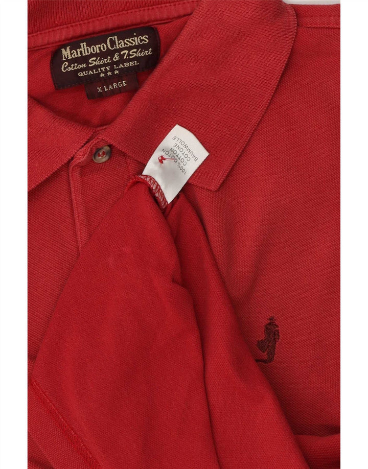 Marlboro Classics muška polo majica XL crveni pamuk