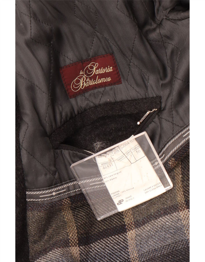 Moessmer muški kaput IT 56 3XL siva vuna