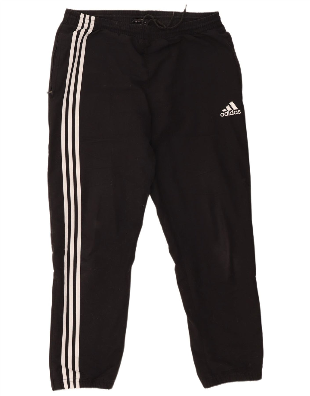 Adidas muške trenirke hlače Joggers UK 40/42 srednje crni poliester