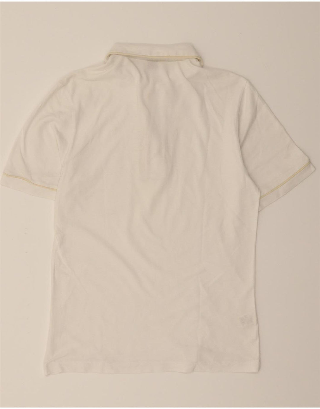 PENGUIN Mens Polo Shirt Small White Cotton Vintage Penguin and Second-Hand Penguin from Messina Hembry 